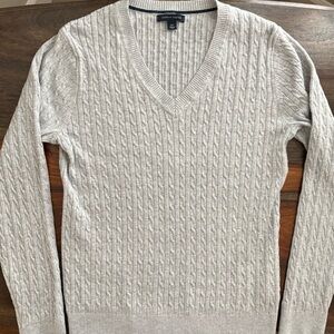 Tommy Hilfiger 100% Cotton Cable Knit Sweater